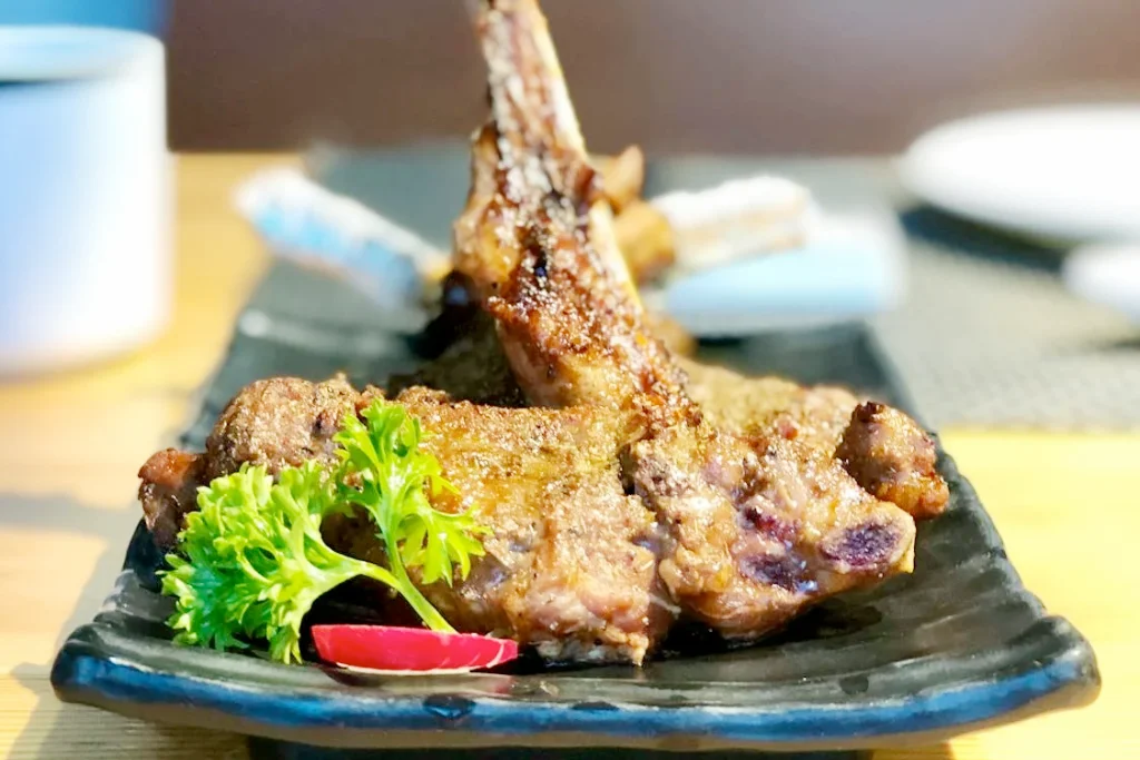 Grilled dish